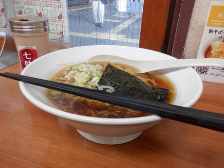 「中華そば」@大江戸そば 上野9・10番ホーム店の写真