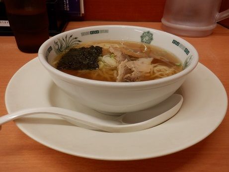 「半ラーメン」@日高屋 池袋東口店の写真