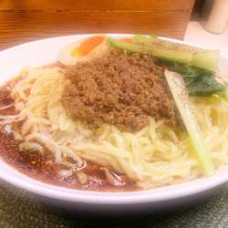 汁なし坦々麺＋大盛り+辛さ増し増し+卵+ご飯