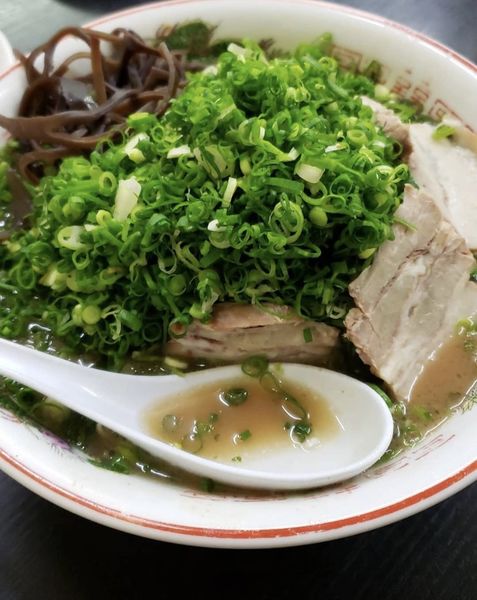 「ねぎバカラーメン 1000円」@竹兆ラーメン 豊前田店の写真
