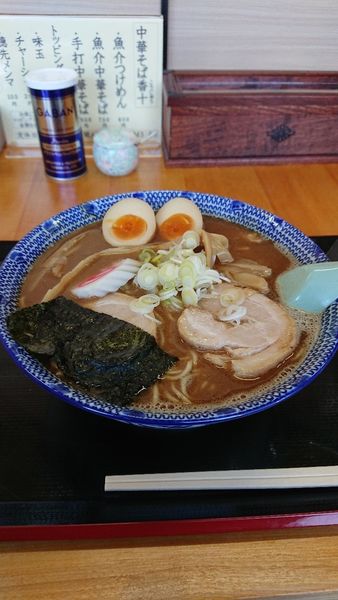 「魚介中華そば」@中華そば 香十の写真