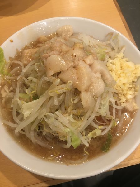 「小ラーメン　750円」@ラーメン二郎 前橋千代田町店の写真