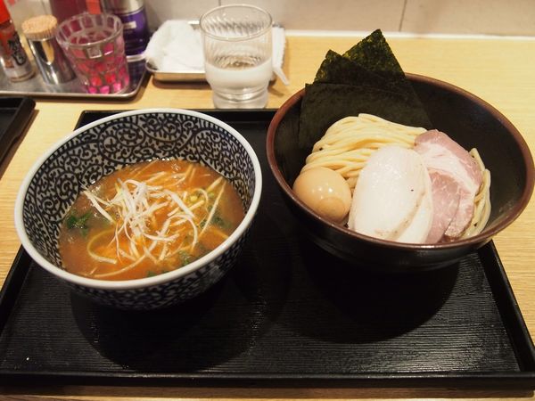 「特製濃厚魚介つけ麺 1350円」@麺屋 一燈の写真