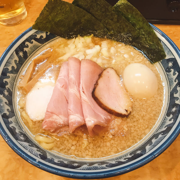 「特製背脂煮干しそば」@中華そば 児ノ木の写真