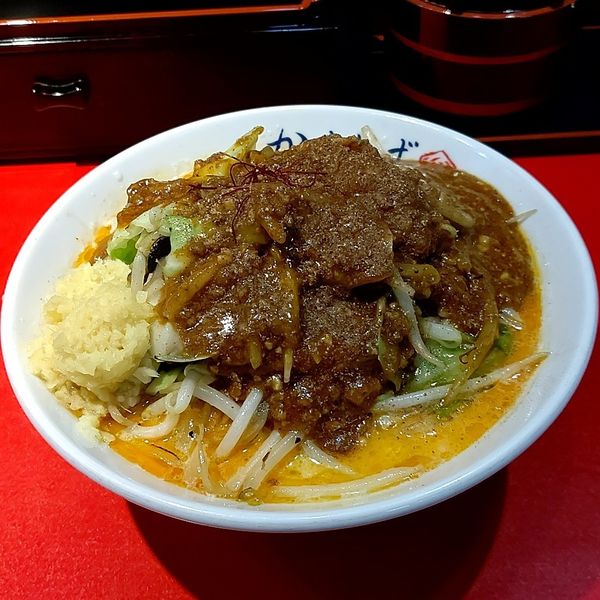 「麻辣タンメン」@濃厚タンメン かめしげの写真