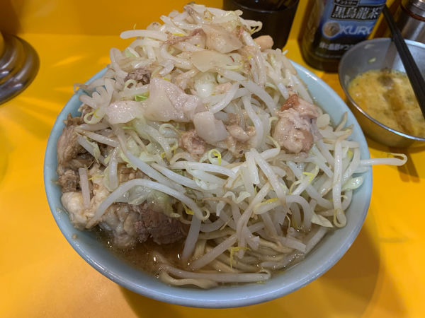 「小ラーメン(ニンニク少し・アブラ)」@ラーメン二郎 八王子野猿街道店2の写真
