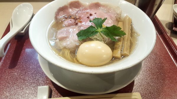 「金色貝そば 850円」@燃えよ麺助の写真