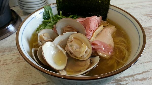 「蛤そば 980円」@中華そば 四つ葉の写真