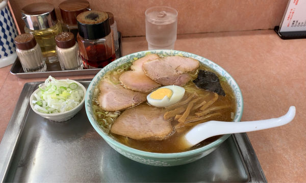 「チャーシューワンタンメン ねぎ」@大勝軒 北習志野店の写真