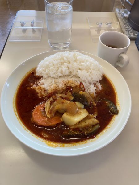 「インドポークカレー　大盛」@カレーとパスタの店 みみかの写真
