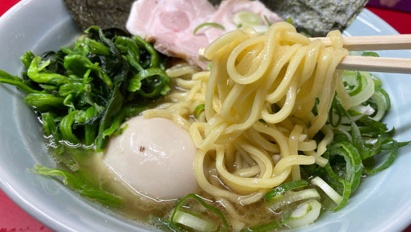 「得 ラーメン」@家系らーめん 武将家の写真