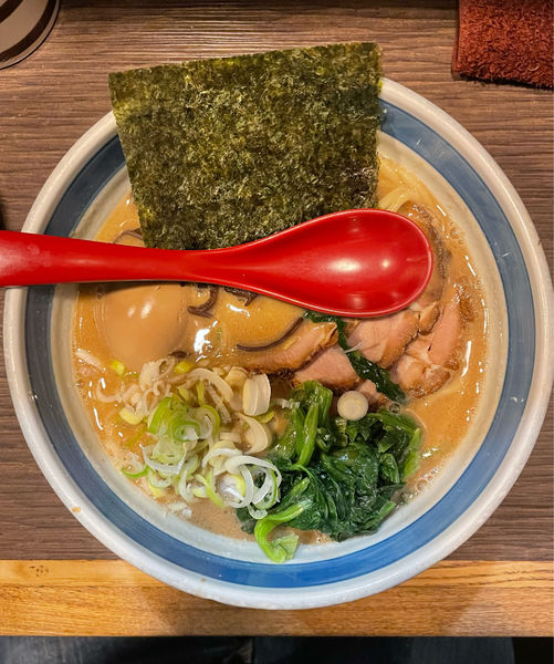 「こってり白らーめん」@麺屋あらき 竈の番人の写真