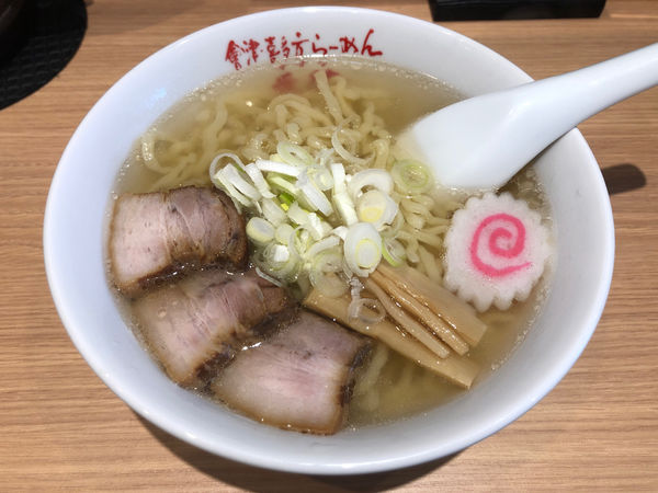 「会津山塩らーめん」@會津 喜多方らーめん 愛絆の写真