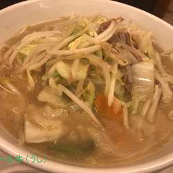 野菜たっぷりタンメン(520円)