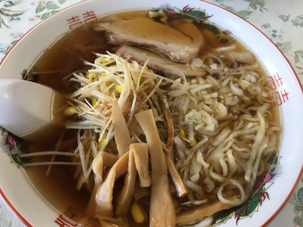 「大鰐温泉もやしラーメン」@いこい食堂の写真