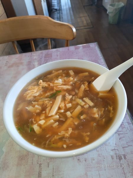 「スーラータンメン」@中華料理 七番館の写真