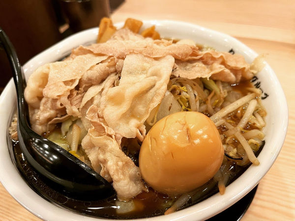 「全大盛」@男のラーメン 針中野 団長 改の写真