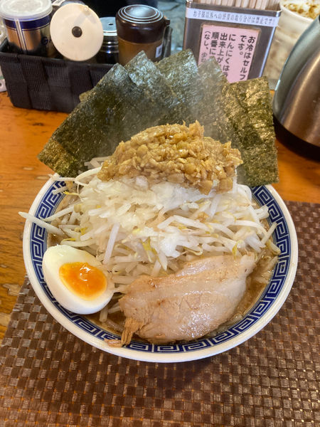 「ラーメンカツオ＋海苔＝1000円」@山勝角ふじ 新松戸店の写真