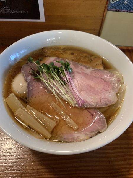 「特製中華そば」@中華そば 陽なたの写真