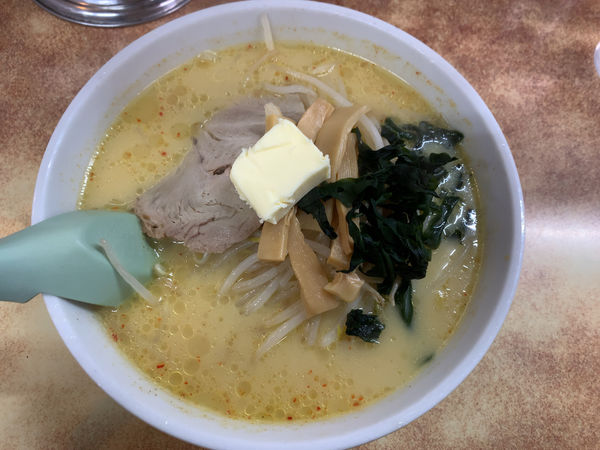 「味噌カレー牛乳ラーメン（ミニサイズ）」@味の札幌 大西の写真