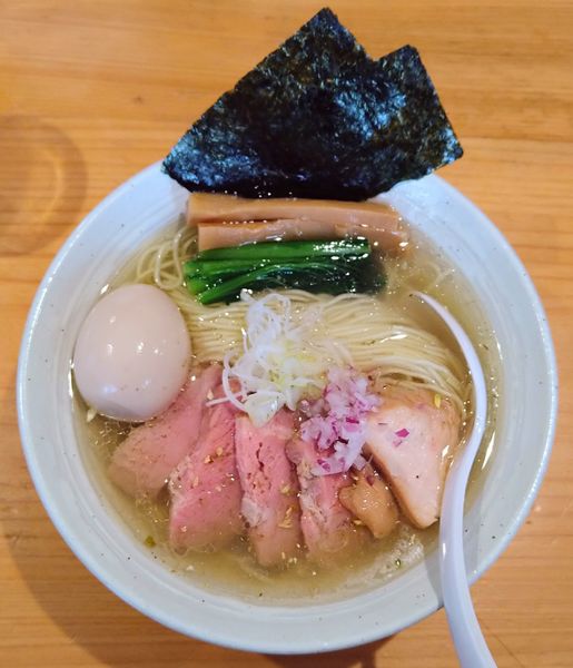 「特製らぁ麺(塩)＋中盛」@麺屋 さくら井の写真