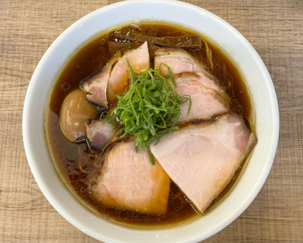 「らぁ麺煮玉子叉焼」@麺庵ちとせの写真