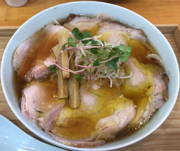 「下弦肉そば（1400円）」@自家製麺と定食 弦乃月の写真