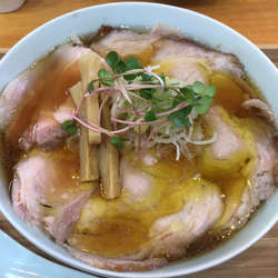 下弦肉そば（1400円）