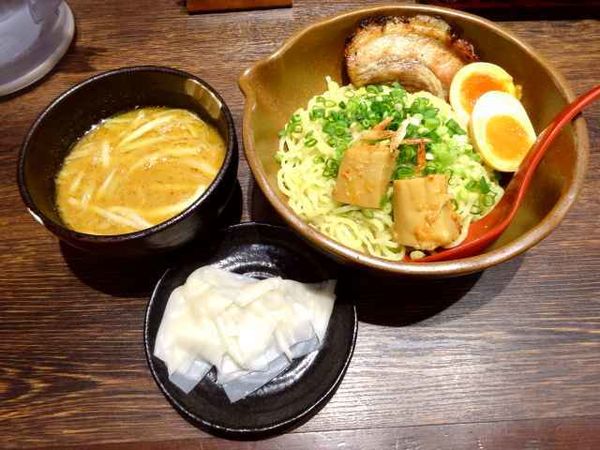 「【限定】えび味噌つけ麺 (トッピングを加えて1,397円)」@麺場 田所商店 江戸NORENの写真