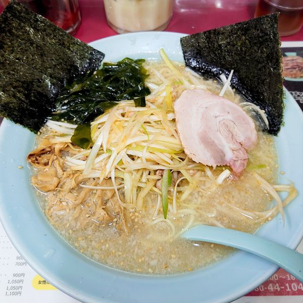 「ネギ塩ラーメン850円」@ラーメンショップ幸手 金田亭の写真