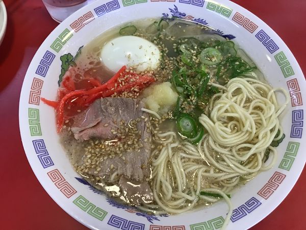 「博多ラーメン290円、ゆで卵60円」@博多ラーメン はかたや 川端店の写真