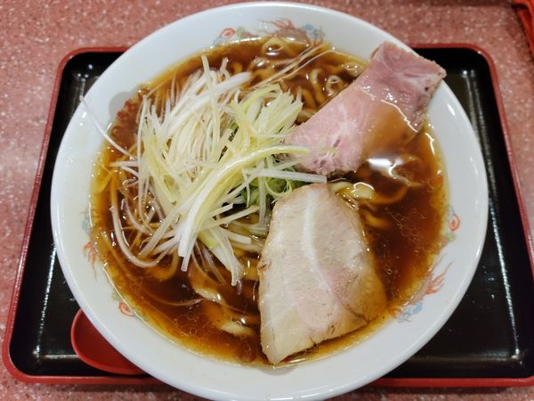 「ねぎラーメン 750円+中盛50円」@麺や しげとみ～の写真