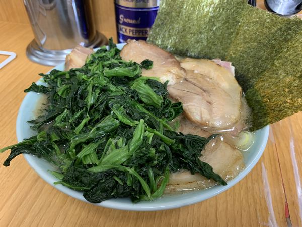 「チャーシュー麺＋ほうれん草」@相南家の写真