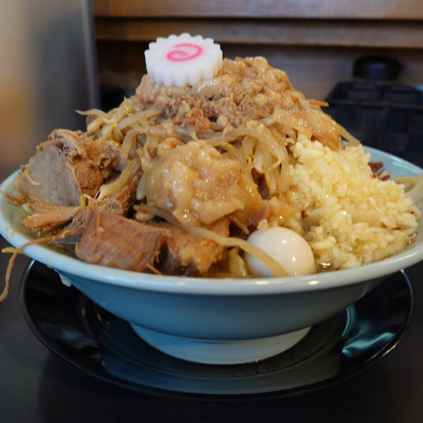 「ラーメン 900円（全マシ）」@自家製麺 No11の写真