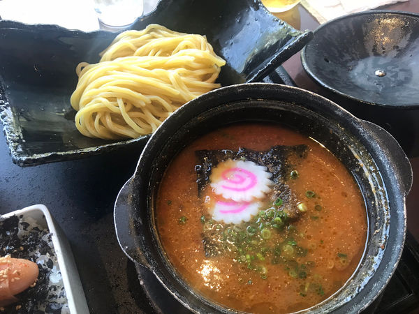 「めんたい煮こみつけ麺」@元祖博多めんたい重の写真