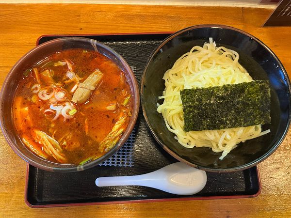 「辛つけ麺(大辛) 750円」@佐野ラーメン たかのの写真