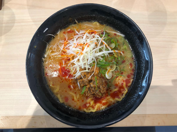 「辛味噌担々麺」@はま寿司 つくば小野崎店の写真