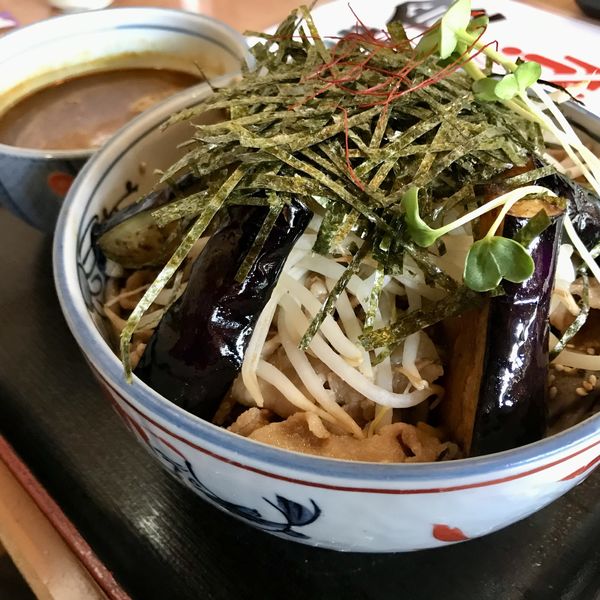 「肉つけカレー（温、2人盛）￥985」@福徳屋の写真