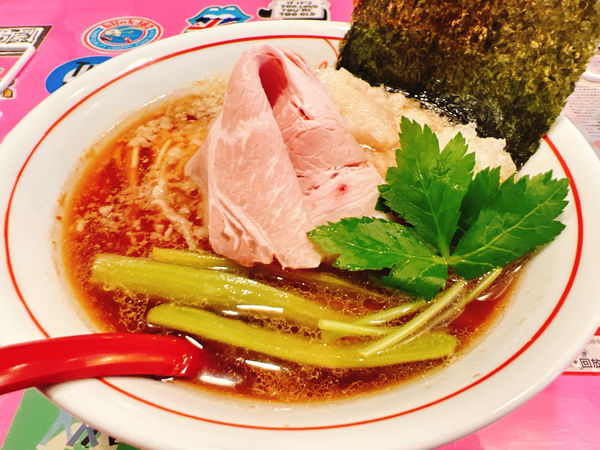 「凛々しい比内地鶏×背脂鯛煮干中華ソバ」@らーめん凛々の写真