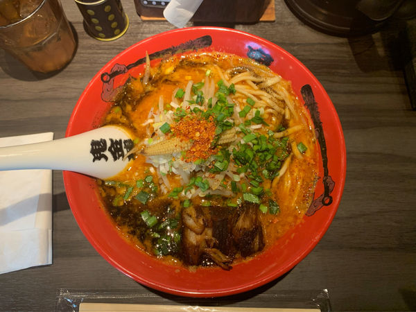 「カラシビ味噌らー麺」@カラシビ味噌らー麺 鬼金棒の写真