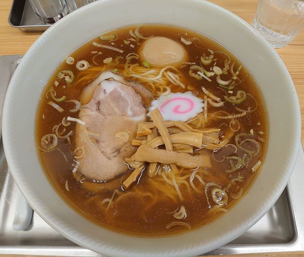 「中華そば小(味玉、チャーシュー、950円)」@田無大勝軒の写真