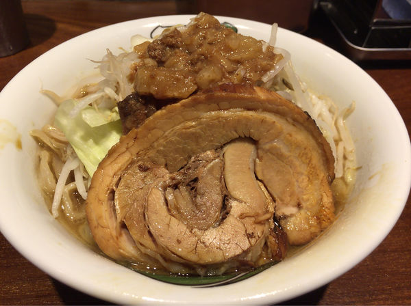 「雷そば（並）」@ラーメン 雷 東京本丸店の写真