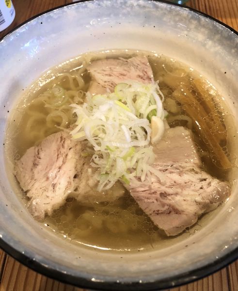 「山塩らーめん」@会津山塩らーめん 塩々の写真