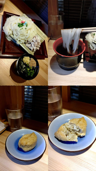 「『豚しゃぶざるうどん(¥880)』を大盛で…」@巾着きつねうどん こんnaきもちの写真
