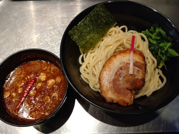 「辛シビつけめん　９００円」@龍が如しの写真