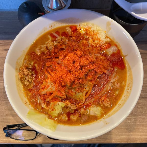 「獄閻魔ラーメン」@閻魔羅闍 鶴見本店の写真