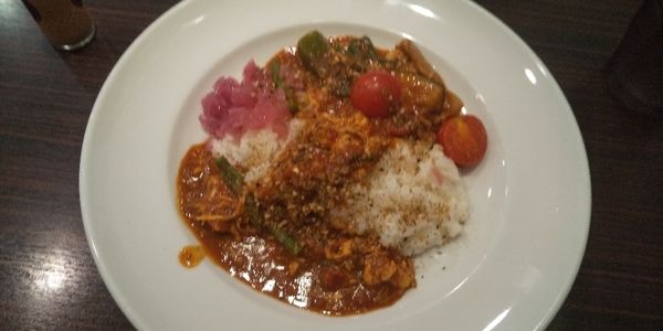 「スパイスチキベジ（期間限定）」@CoCo壱番屋 山口大前店の写真