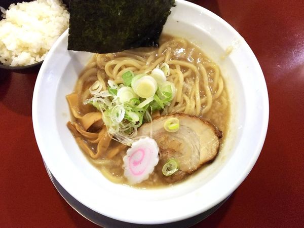 「特濃醤油並＋背脂　780＋120円」@麺房 十兵衛 五所川原店の写真