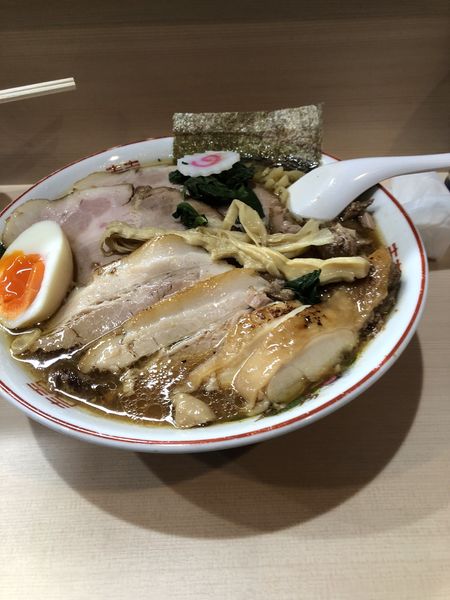 「生姜味噌チャーシュー麺　限定」@手揉み中華そば 中村の写真