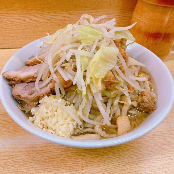 「小豚ラーメン(930円)」@ラーメン二郎 環七新新代田店の写真